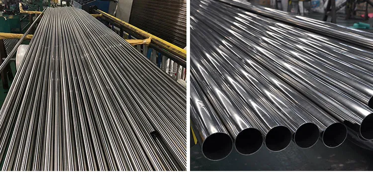 ASTM A249 A269 A213 A312 304 304L 316 316L 321 310 317 317 317L 347H لوله های فولادی فولادی بدون جوش 1