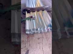 صفحه گرافیکی رنگ پوشیده شده 4x8 سقف فلز لوله دار 18 20 22 اندازه